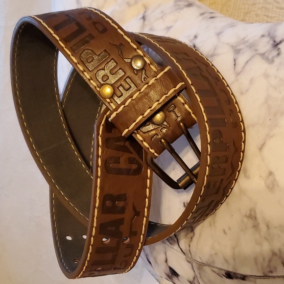 Caterpillar Leather Belt - Picture 3 of 11